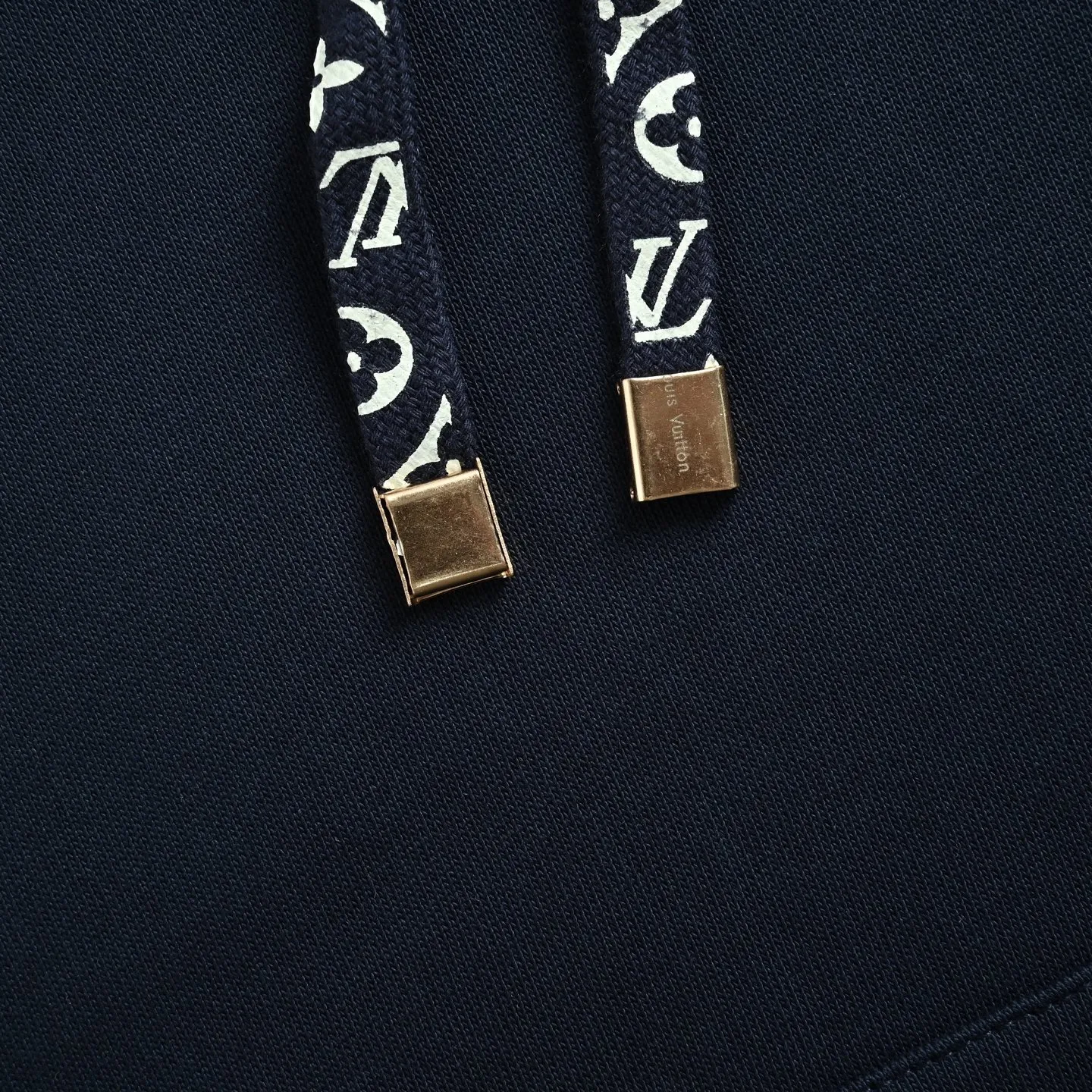 Louis Vuitton/Louis Vuitton Floral Cable Hooded Sweatshirt